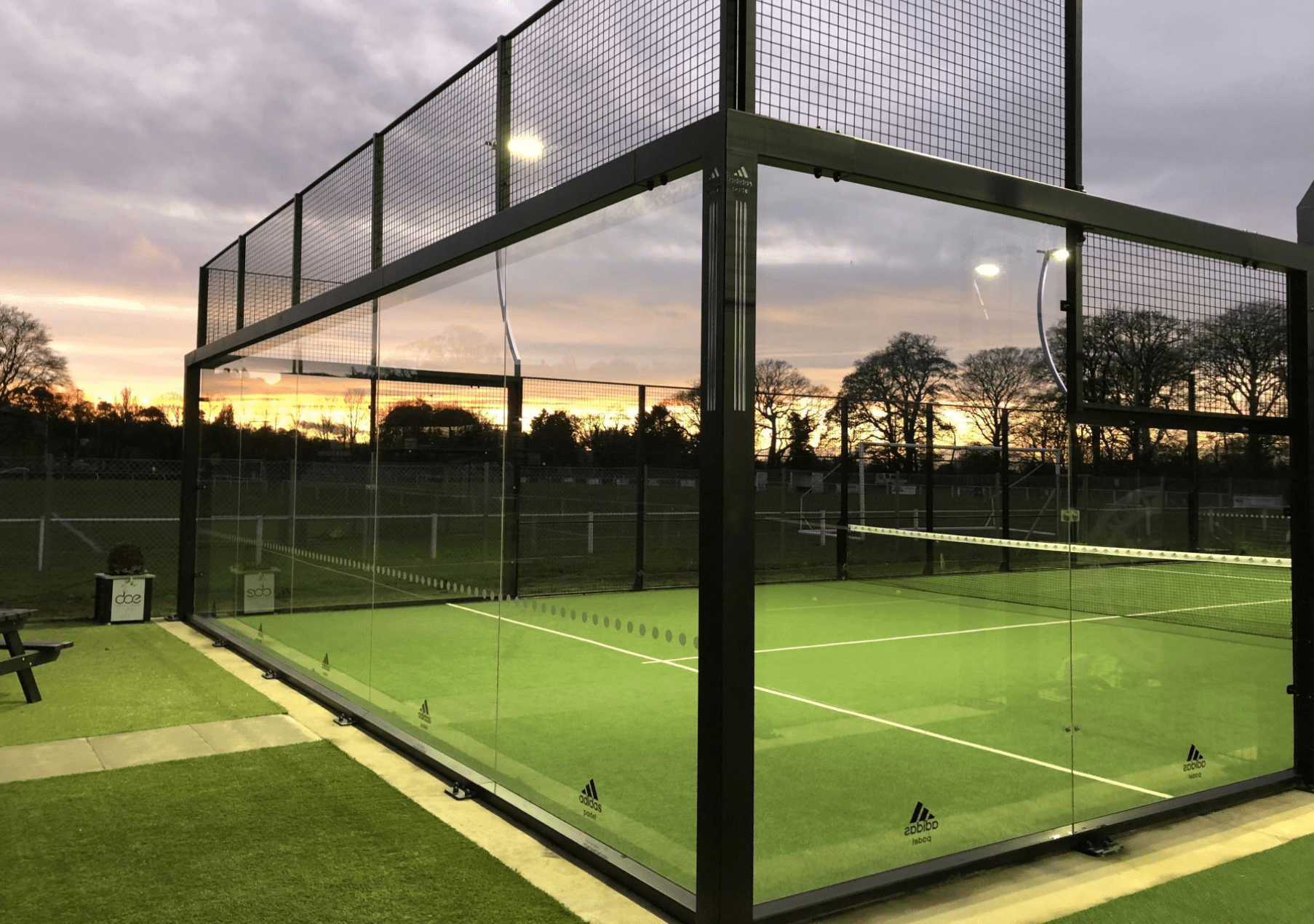 Padel court in uae
